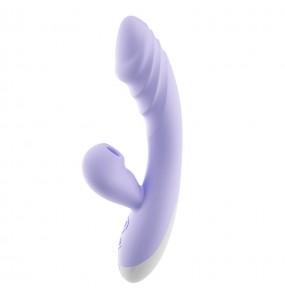 MizzZee - MystiPleasure Suction Vibrator (Chargeable - Purple)